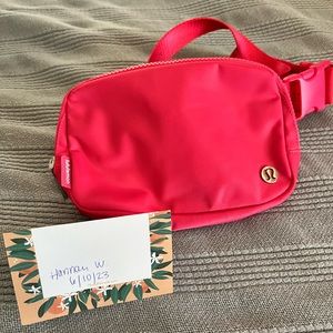 Lululemon Everywhere Belt Bag in Lip Gloss